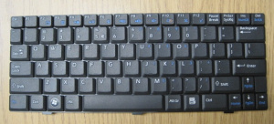 Клавиатура для ноутбука MSI U100, U130, чёрная, RU