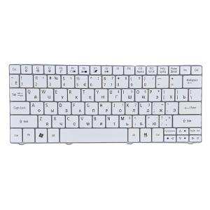 Клавиатура для ноутбука ACER Aspire 1410 1830 One 721 722,  белая. RU