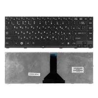 Клавиатура для ноутбука Toshiba Satellite R845, чёрная, с рамкой, RU