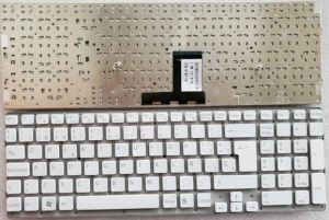 Клавиатура для ноутбука Sony VPC-EC, белая, большой Enter, RU