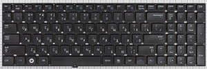 Клавиатура для ноутбука Samsung Q530, чёрная, RU