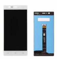 LCD дисплей для Nokia 3 (TA-1032) в сборе с тачскрином Белый
