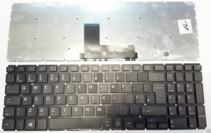 Клавиатура для ноутбука Toshiba Satellite L50-B, чёрная, большой Enter, RU