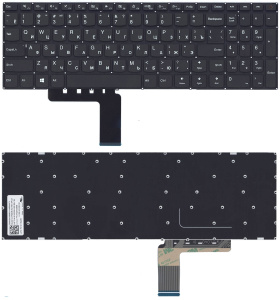 Клавиатура для ноутбука Lenovo IdeaPad 110-15ACL, чёрная, RU
