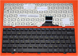 Клавиатура для ноутбука ViewSonic VNB130, чёрная, RU