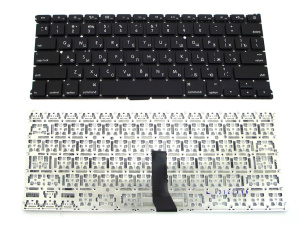 Клавиатура для ноутбука Apple Macbook Air 13" A1369 A1466 Black, Small Enter, RU