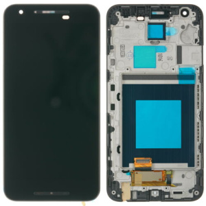 LCD дисплей для LG H791/H790 (Nexus 5X) в раме (черный)