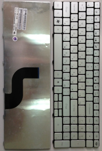 Клавиатура для ноутбука Gateway NV50, серебро, RU