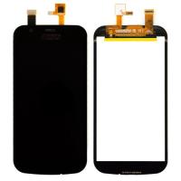 LCD дисплей для Nokia 1 в сборе с тачскрином Черный