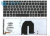 Клавиатура для ноутбука HP Probook 5330m, чёрная, с подсветкой, с серебряной рамкой, RU