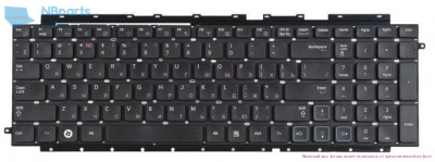 Клавиатура для ноутбука Samsung RC710, чёрная, RU