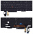 Клавиатура для ноутбука Lenovo ThinkPad T15 Gen 1, чёрная, с подсветкой, RU