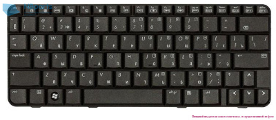 Клавиатура для ноутбука HP TX1000, чёрная, RU