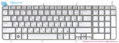 Клавиатура для ноутбука HP HDX X18, серебро, RU