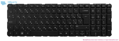 Клавиатура для ноутбука HP Pavilion M6-1000, чёрная, RU