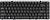 Клавиатура для ноутбука Dell Vostro 1015, чёрная, RU