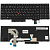 Клавиатура для ноутбука Lenovo ThinkPad T580, чёрная, с подсветкой, с рамкой, RU (MZ)