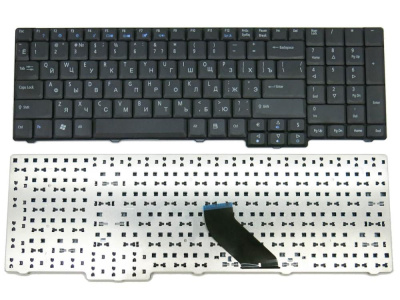 Клавиатура для ноутбука ACER Aspire 7520 9400, чёрная, RU