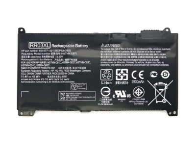 Аккумулятор (батарея) для ноутбука HP ProBook 430 440 450 G4 G5 11.4V 3500mAh OEM
