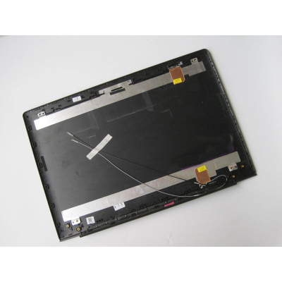 Крышка матрицы Lenovo IdeaPad 310-15, 510-15 (A+B) черная, рамка темно серая