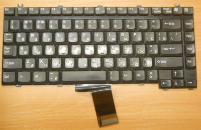 Клавиатура для ноутбука Toshiba Satellite A100, чёрная, RU