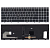 Клавиатура для ноутбука HP EliteBook 850 G5 755 G5, чёрная, с подсветкой, Trackpoint, с серой рамкой