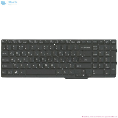 Клавиатура для ноутбука Sony SVS15, чёрная, RU