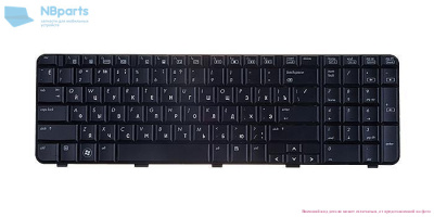 Клавиатура для ноутбука HP CQ71 G71, чёрная, RU