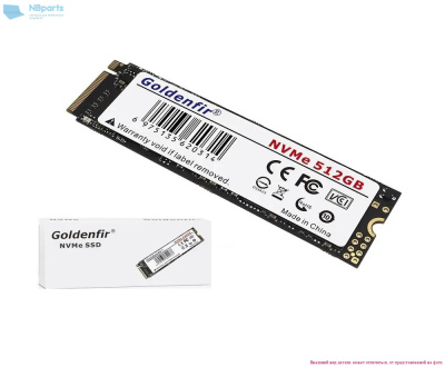 SSD накопитель M.2 Goldenfir NVMe 512GB